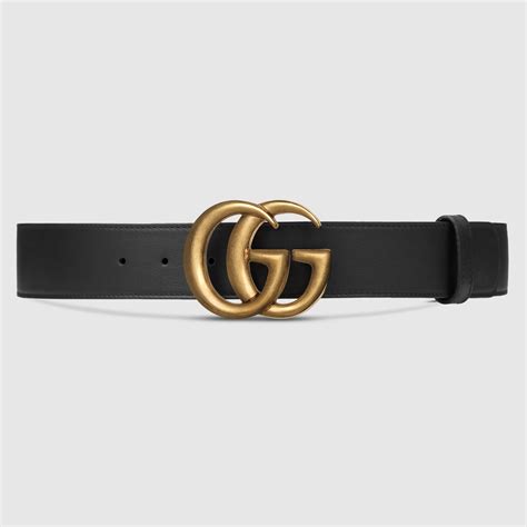 cintura gucci in pelle con fibbia doppia femminile|Cinture GUCCI da Donna .